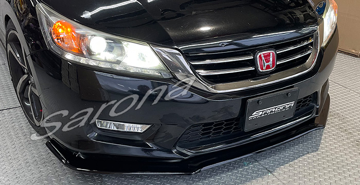 Custom Honda Accord  Sedan Front Add-on Lip (2013 - 2015) - $299.00 (Part #HD-029-FA)